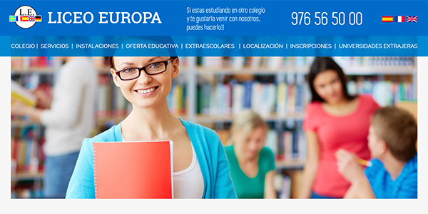 Web Liceo Europa
